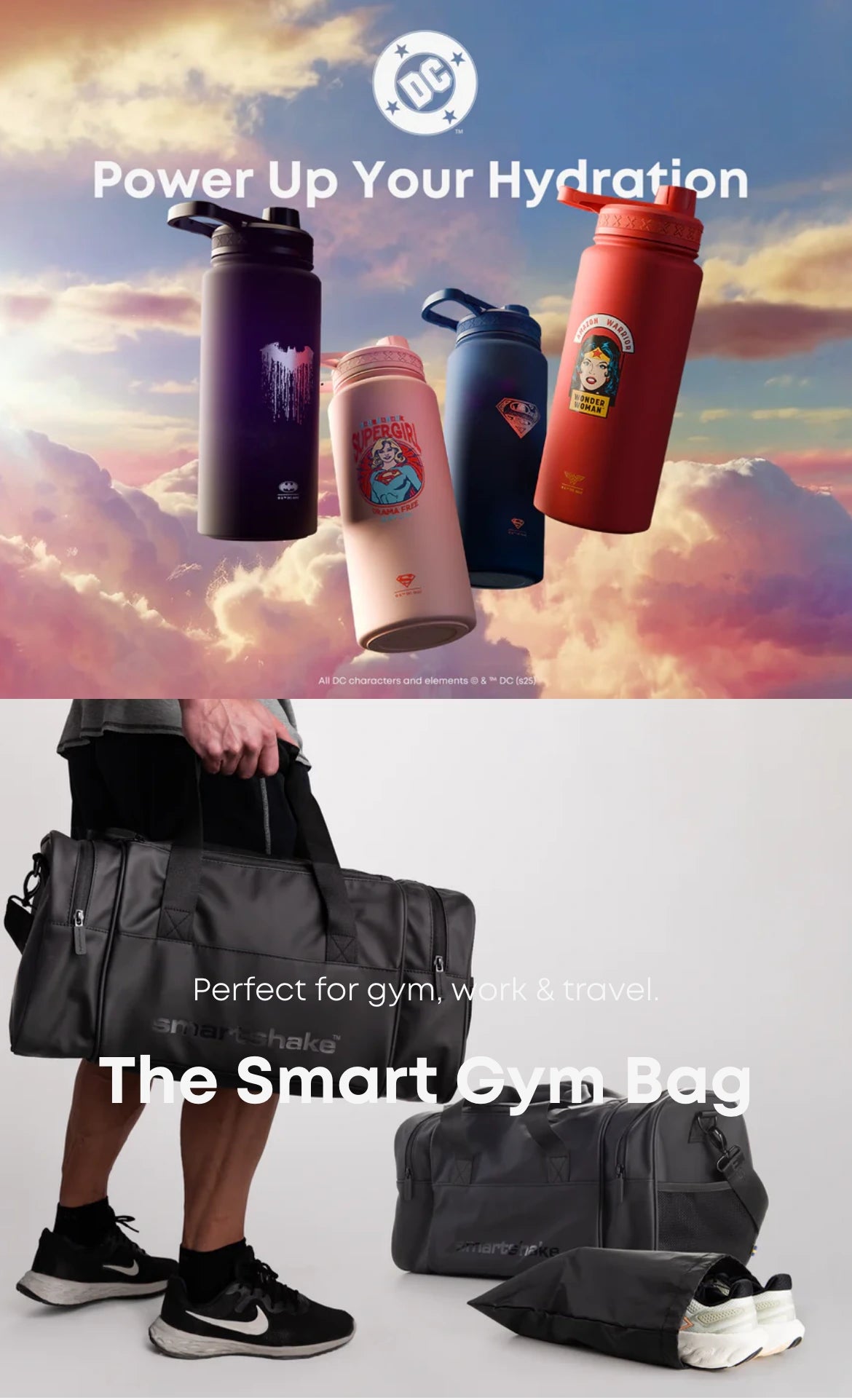 DC Comics and Smart Gym Bag